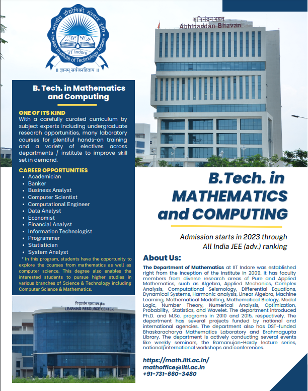 Maths Computing IIT Indore