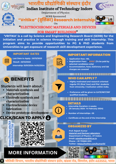Vritika Research Internship