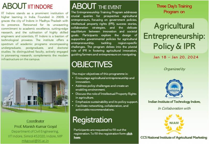 Training program on