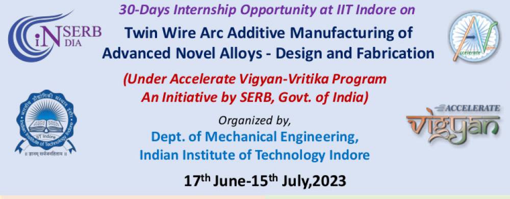 Internship Opportunity at IIT Indore on