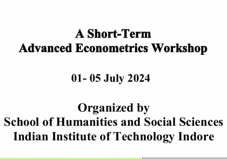 A Short-Term Advanced Econometrics Workshop