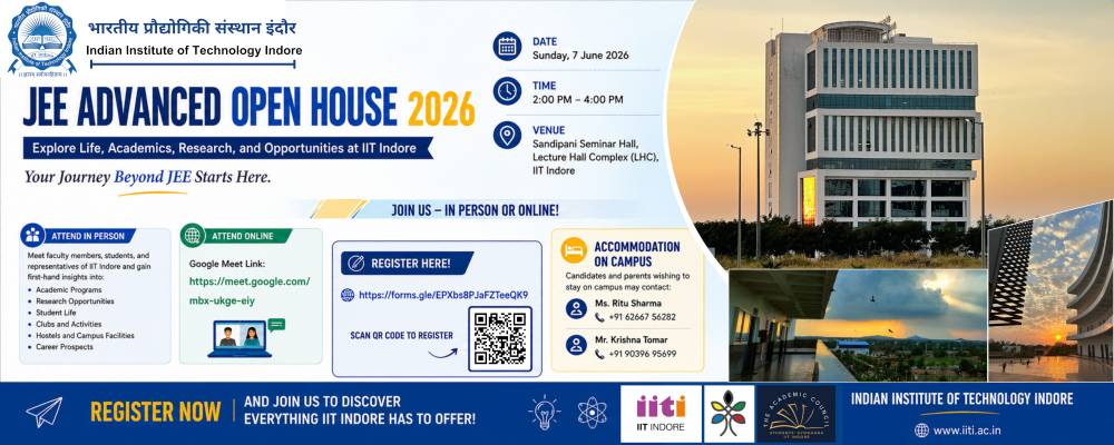 IIT Indore Banner Slide