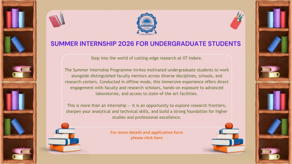 IIT Indore Banner Slide